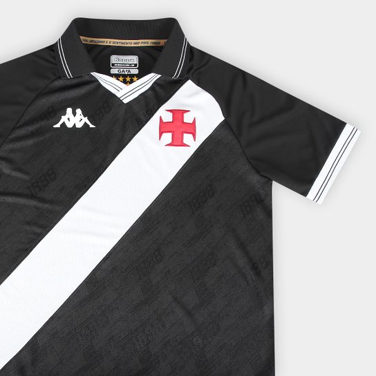 Camisa Vasco I 25/26 s/n Jogador Kappa Feminino