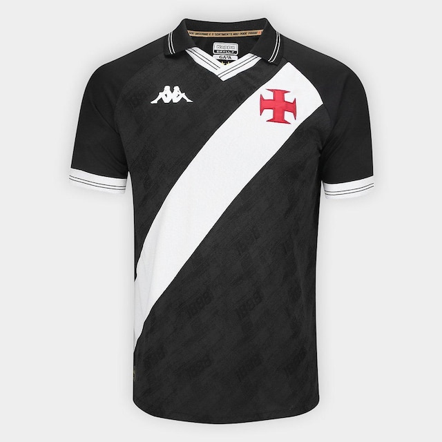 Camisa Vasco I 25/26 s/n Jogador Kappa Masculino