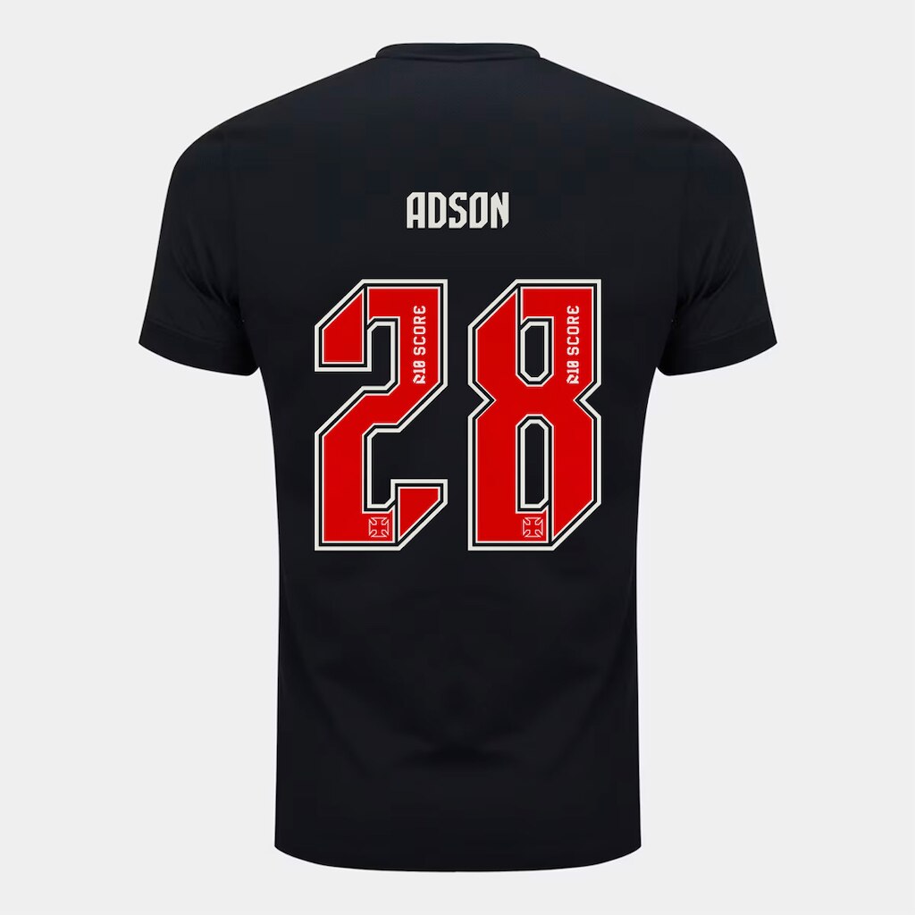 Camisa Vasco I 26/27 Adson Nº 28 Torcedor Nike Masculino
