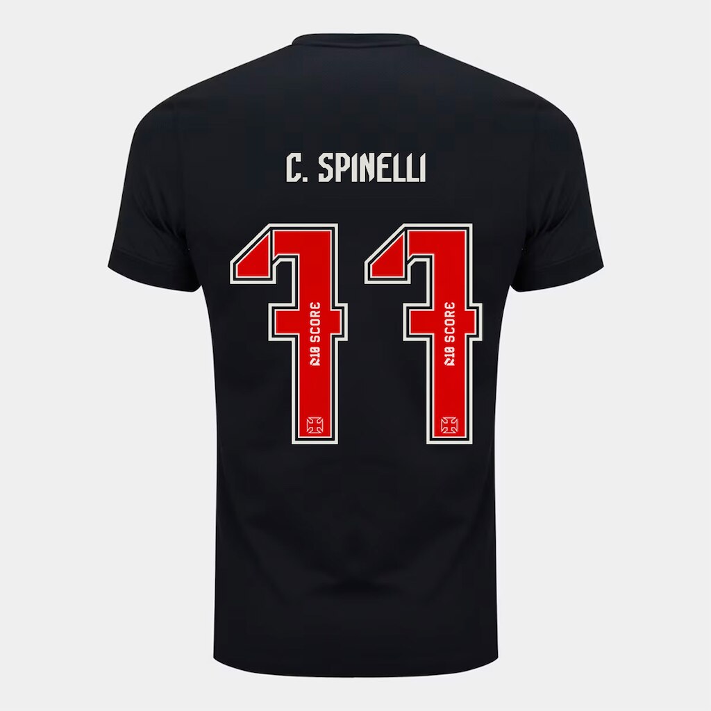 Camisa Vasco I 26/27 C. Spinelli Nº 77 Torcedor Nike Masculino