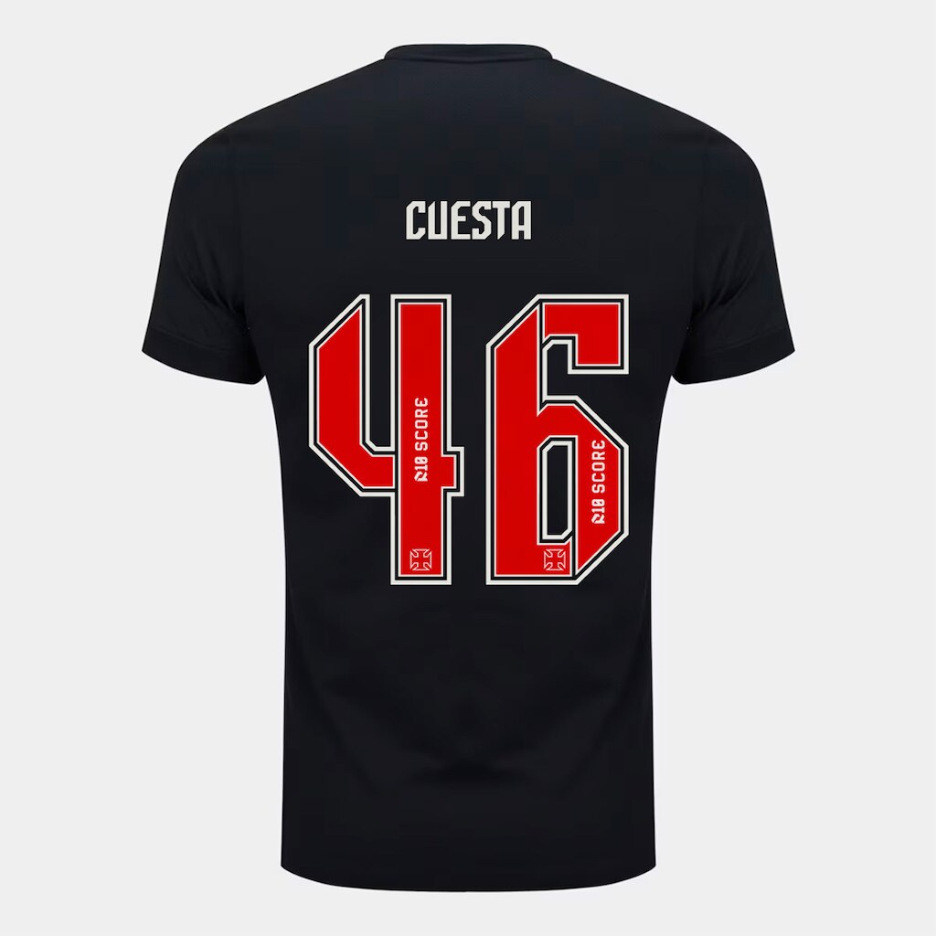 Camisa Vasco I 26/27 Cuesta Nº 46 Torcedor Nike Masculino