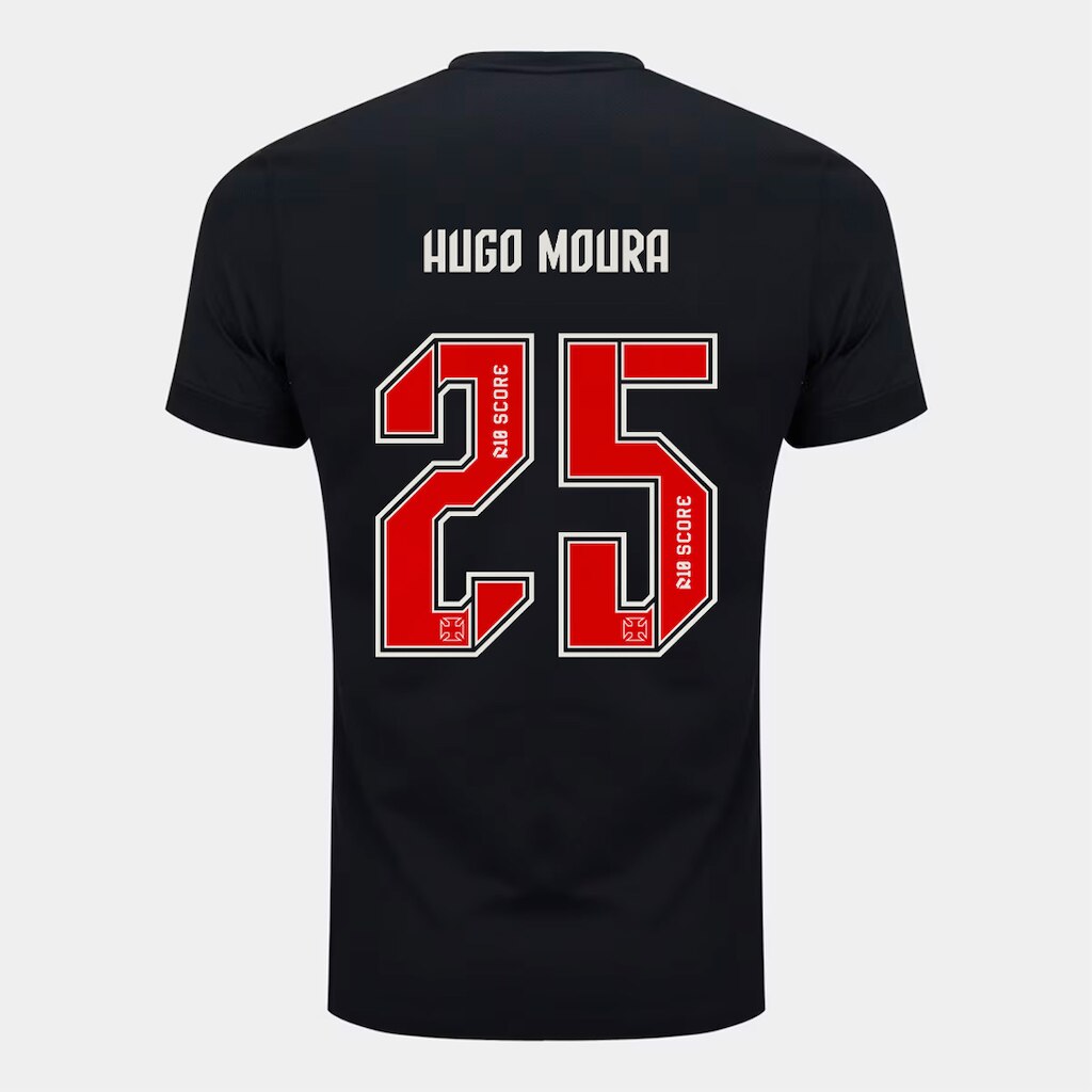 Camisa Vasco I 26/27 Hugo Moura Nº 25 Torcedor Nike Masculino