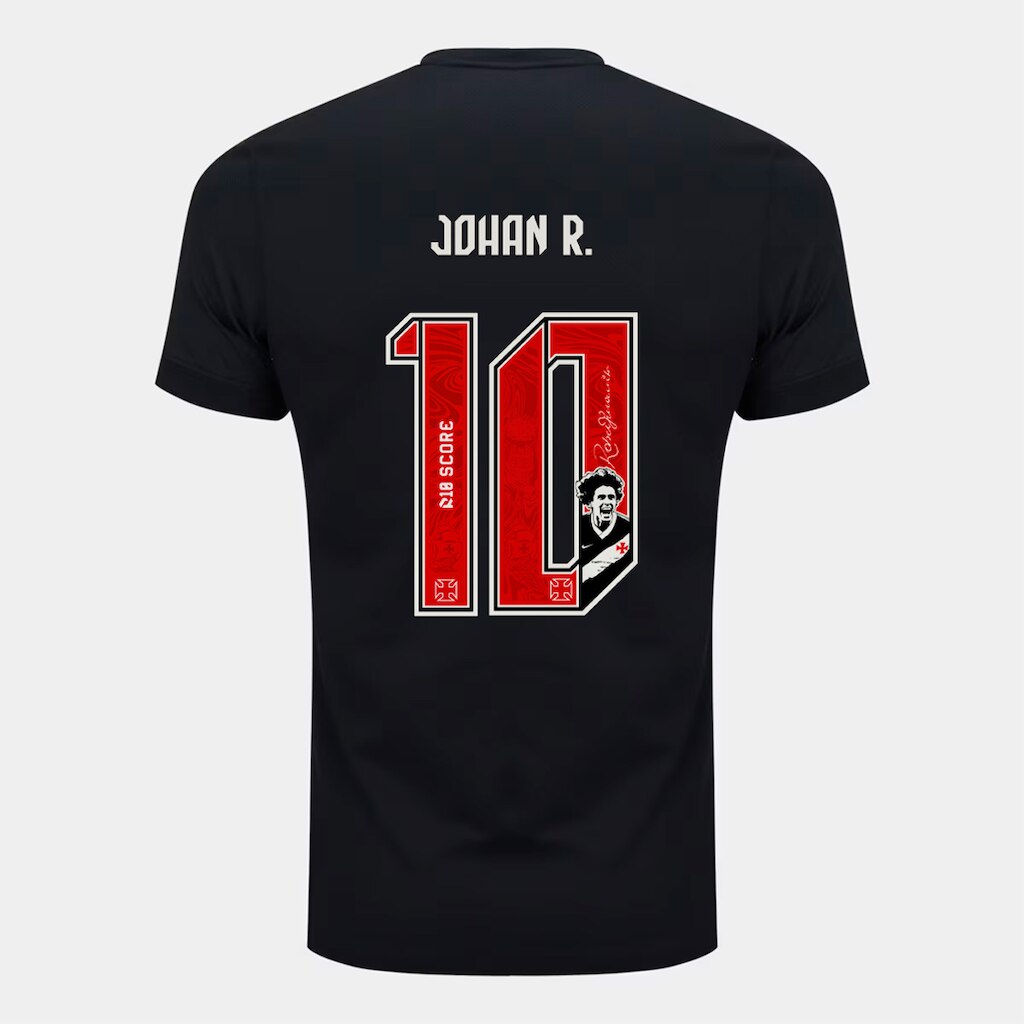 Camisa Vasco I 26/27 Johan R. Nº 10 Torcedor Nike Masculino