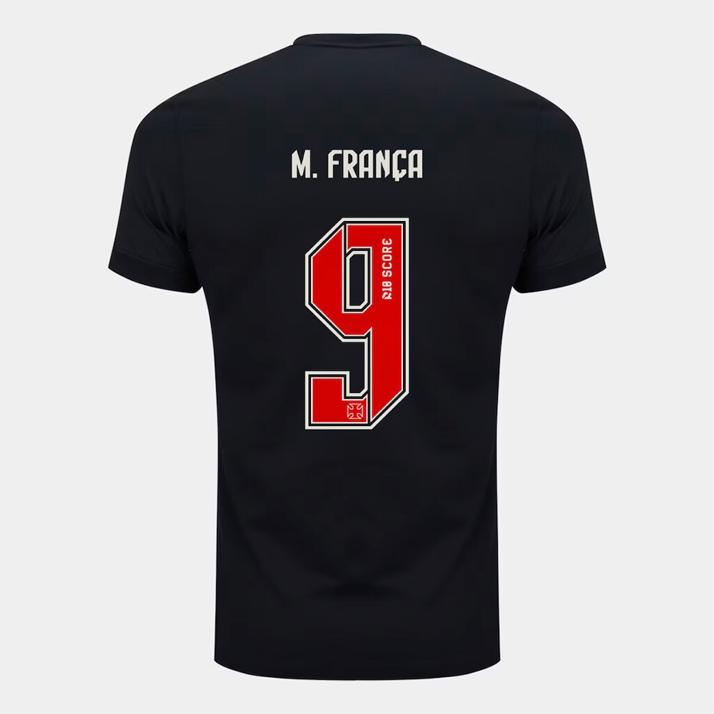 Camisa Vasco I 26/27 M. França Nº 9 Torcedor Nike Masculino