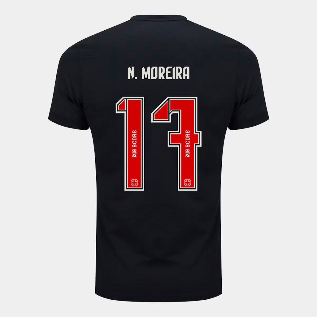Camisa Vasco I 26/27 N. Moreira Nº 17 Torcedor Nike Masculino