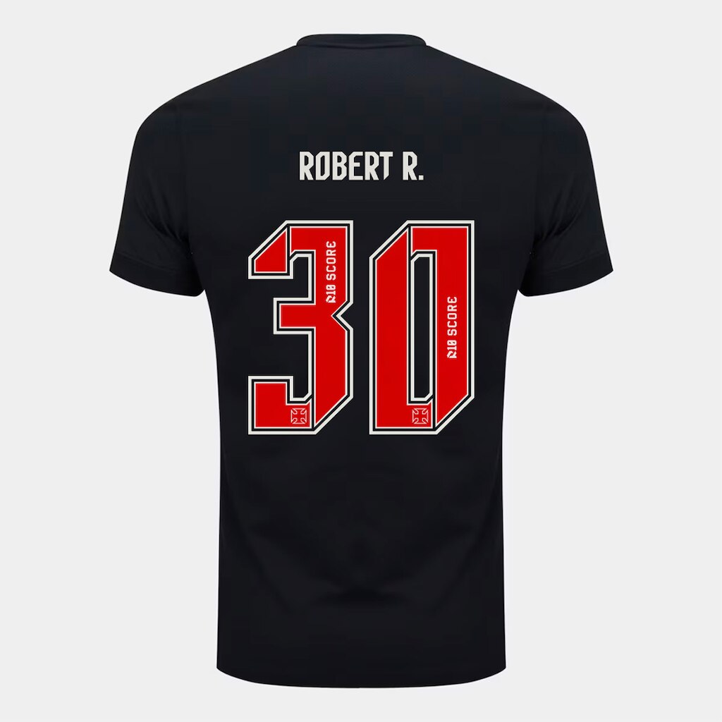 Camisa Vasco I 26/27 Robert R. Nº 30 Torcedor Nike Masculino