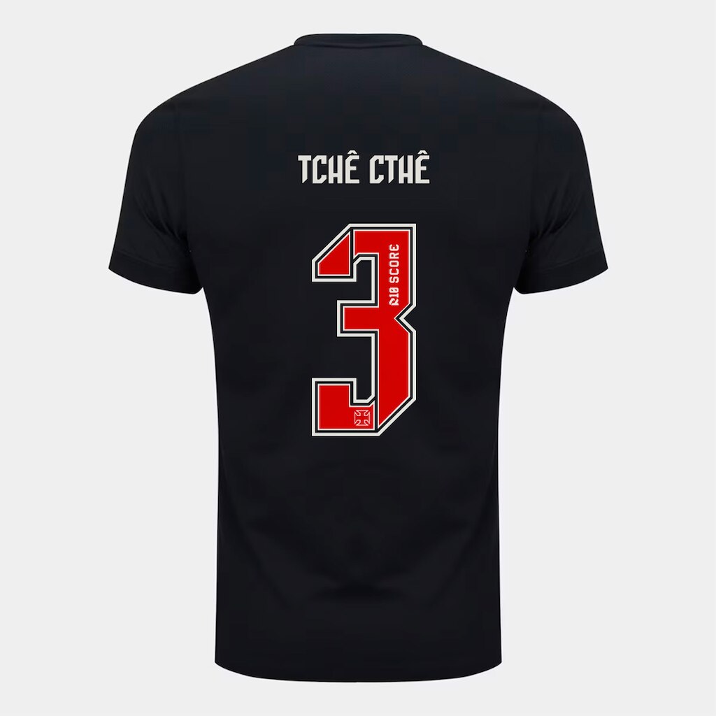 Camisa Vasco I 26/27 Tchê Tchê Nº 3 Torcedor Nike Masculino