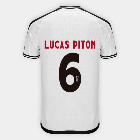 Camisa Vasco II 24/25 - Lucas Piton Nº 6 - Jogador Kappa Masculina