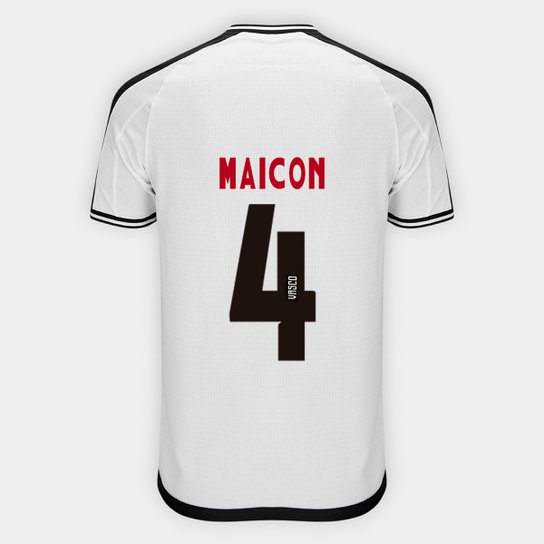 Camisa Vasco II 24/25 - Maicon Nº 4 - Jogador Kappa Masculina
