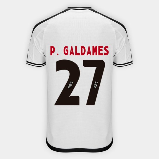 Camisa Vasco II 24/25 - P. Galdames Nº 27 - Jogador Kappa Masculina