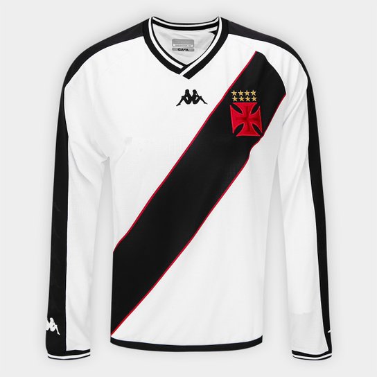 Camisa Vasco II 24/25 s/n° Jogador Kappa Manga Longa Feminina