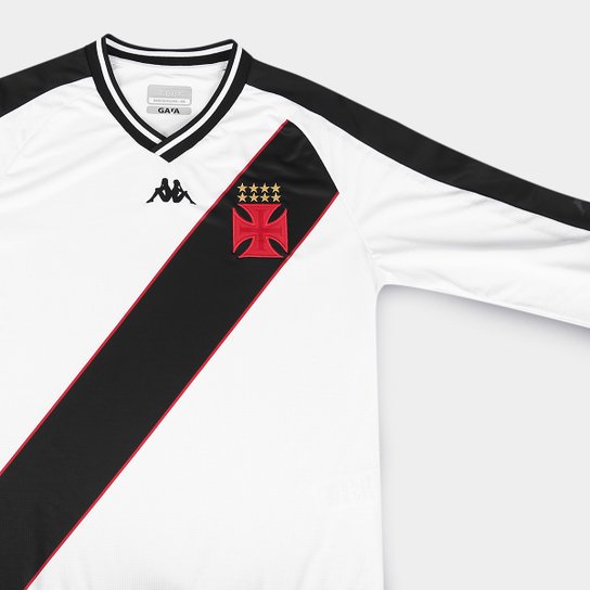 Camisa Vasco II 24/25 s/n° Jogador Kappa Manga Longa Feminina