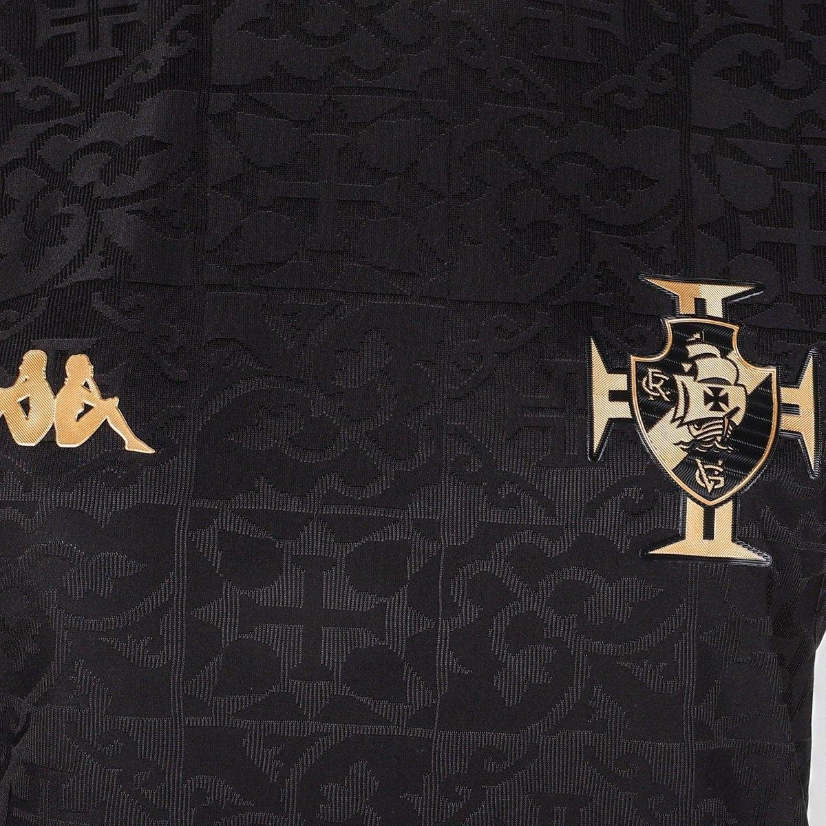 Camisa Vasco III 22/23 s/n° Goleiro Kappa Manga Longa Feminina