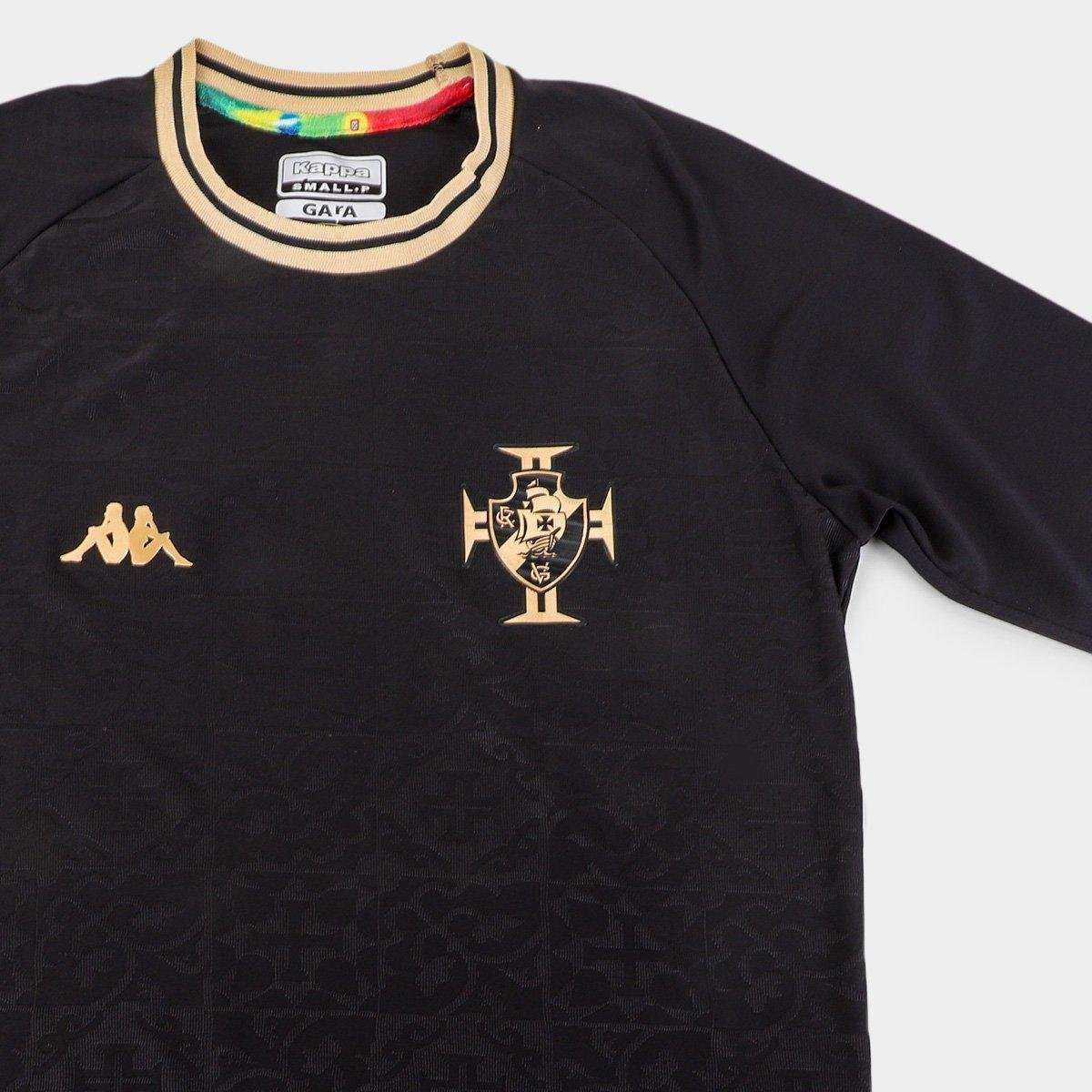 Camisa Vasco III 22/23 s/n° Goleiro Kappa Manga Longa Feminina