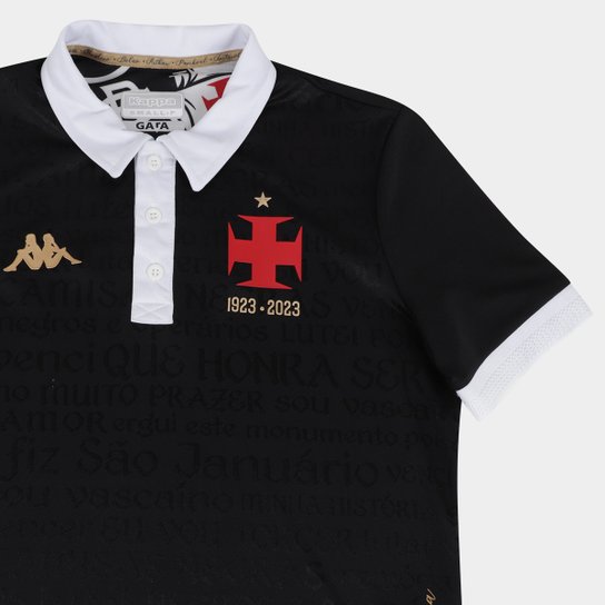 Camisa Vasco III 23/24 s/n° Jogador Kappa Feminina