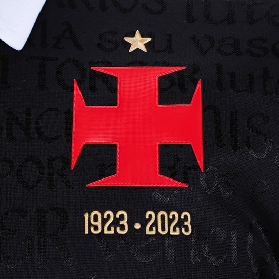 Camisa Vasco III 23/24 s/n° Jogador Kappa Masculina