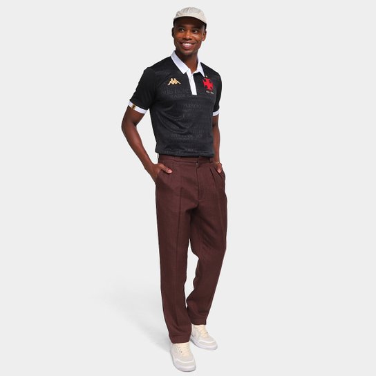 Camisa Vasco III 23/24 s/n° Jogador Kappa Masculina