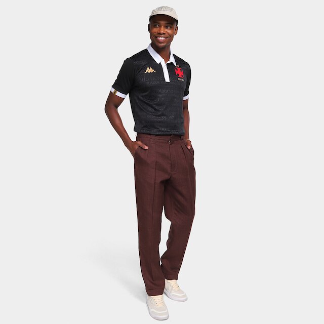 Camisa Vasco III 23/24 s/n° Jogador Kappa Masculina