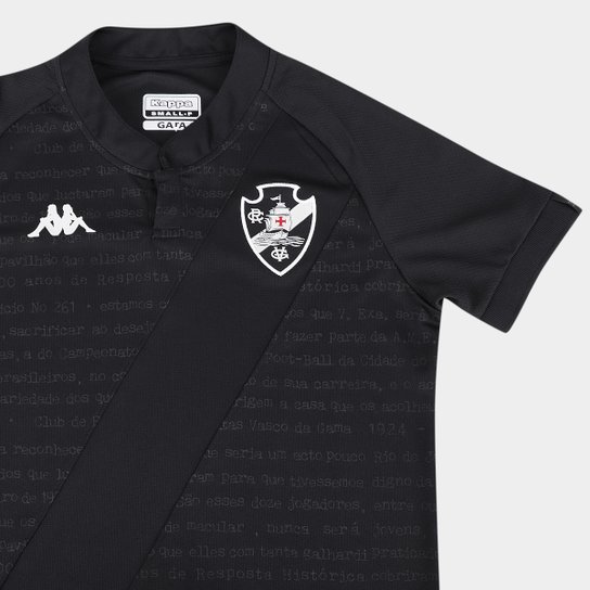 Camisa Vasco III 24/25 s/n° Kombat Jogador Kappa Feminina