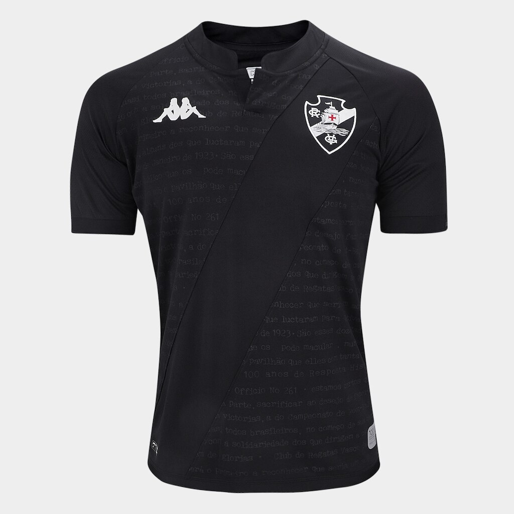 Camisa Vasco III 24/25 s/n° Kombat Jogador Kappa Masculina
