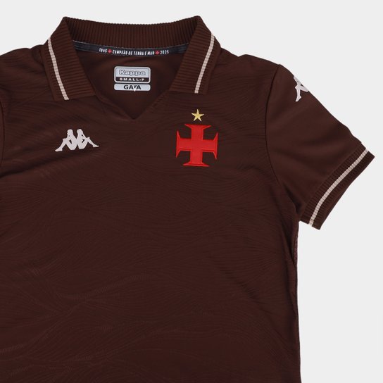 Camisa Vasco III 25/26 s/n Jogador Kappa Feminina