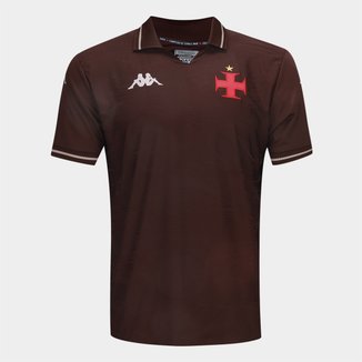 Camisa Vasco III 25/26 s/n Jogador Kappa Masculina