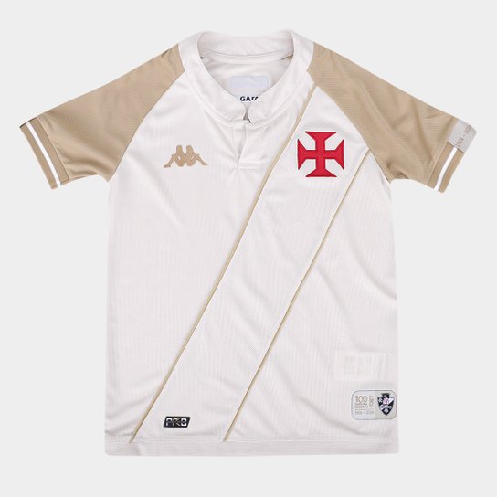 Camisa Vasco Infantil III 24/25 s/n Kombat Jogador Kappa