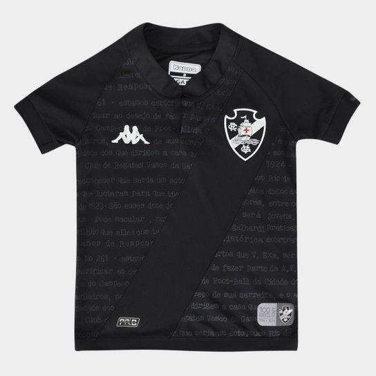 Camisa Vasco Infantil III 24/25 s/n° Kombat Jogador Kappa