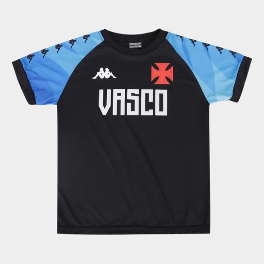 Camisa Vasco Infantil Novembro Azul 23/24 s/n° Torcedor Kappa Masculina
