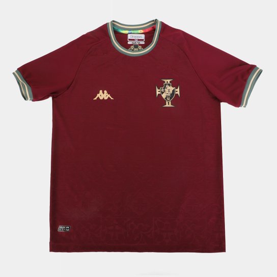 Camisa Vasco Juvenil III 22/23 s/n° Goleiro Kappa Masculina
