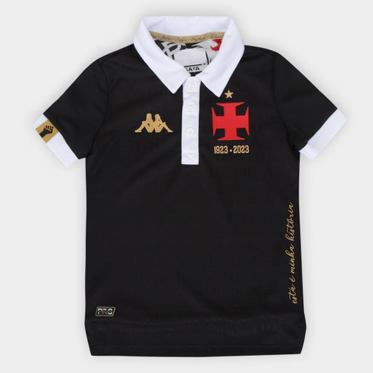 Camisa Vasco Juvenil III 23/24 s/n° Jogador Kappa
