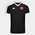 Camisa Vasco Kappa Supporter Beau Masculina - Preto+Branco