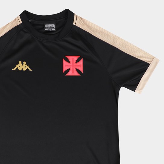 Camisa Vasco Kappa Supporter Gold Feminina