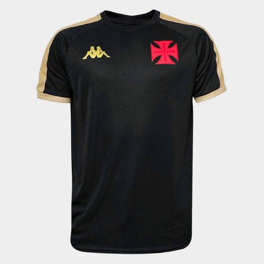 Camisa Vasco Kappa Supporter Gold Masculina