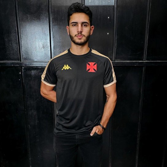 Camisa Vasco Kappa Supporter Gold Masculina