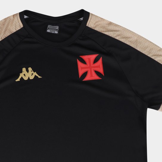Camisa Vasco Kappa Supporter Gold Masculina