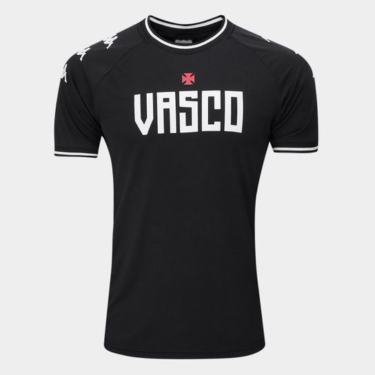 Camisa Vasco Kappa Supporter Lettering Masculina