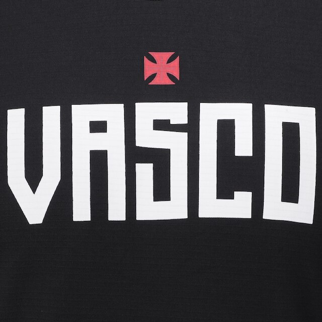 Camisa Vasco Kappa Supporter Lettering Masculina