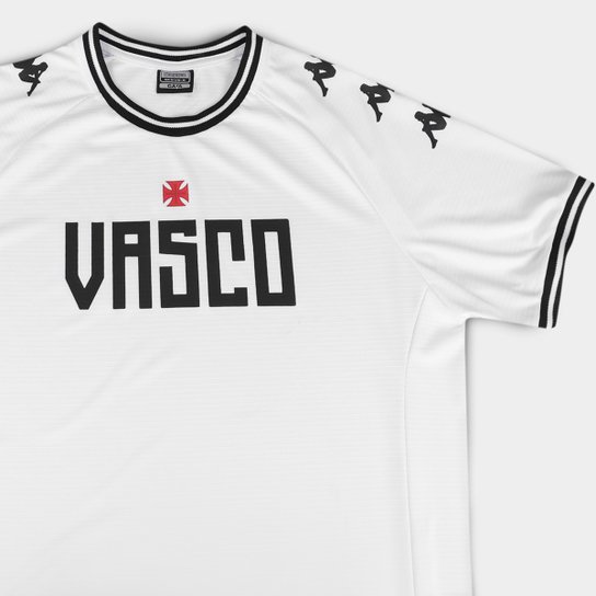 Camisa Vasco Kappa Supporter Lettering Masculina