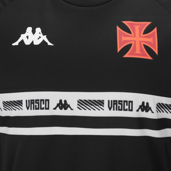 Camisa Vasco Kappa Supporter Stripe Masculina