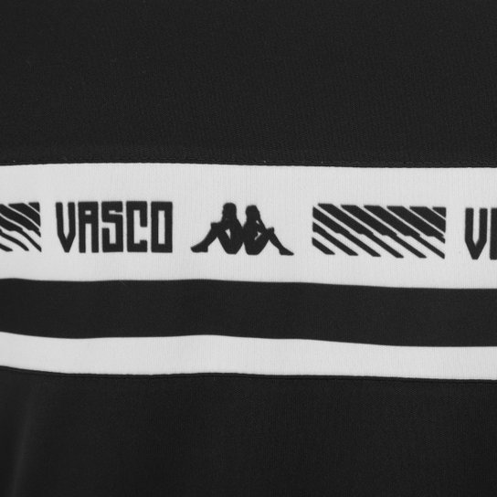 Camisa Vasco Kappa Supporter Stripe Masculina