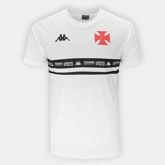 Camisa Vasco Kappa Supporter Stripe Masculina