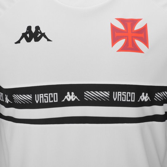 Camisa Vasco Kappa Supporter Stripe Masculina