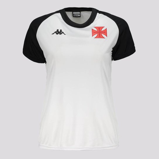 Camisa Vasco Kappa Supporter Torcedor Feminina