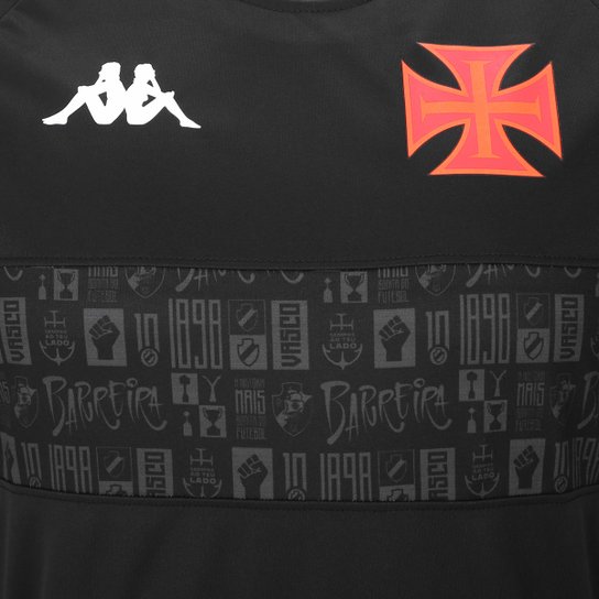 Camisa Vasco Kappa Supporter Torcedor Masculina