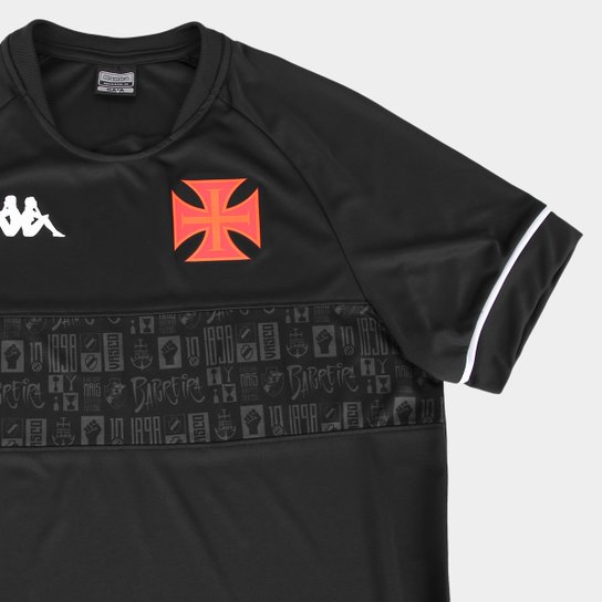 Camisa Vasco Kappa Supporter Torcedor Masculina