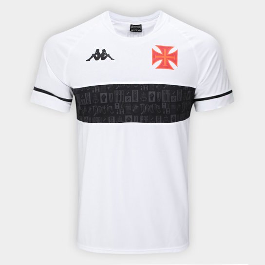 Camisa Vasco Kappa Supporter Torcedor Masculina