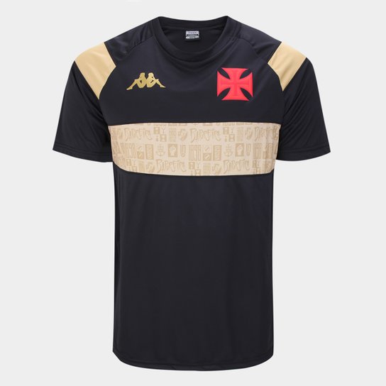 Camisa Vasco Kappa Supporter Torcedor Masculina