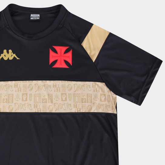 Camisa Vasco Kappa Supporter Torcedor Masculina