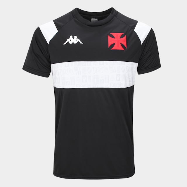 Camisa Vasco Kappa Supporter Torcedor Masculina